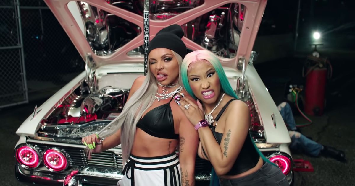 Nicki Minaj Links Up with Jesy Nelson on Her Debut Solo Single “Boyz”
