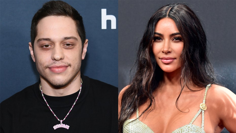 Kim Kardashian and Pete Davidson