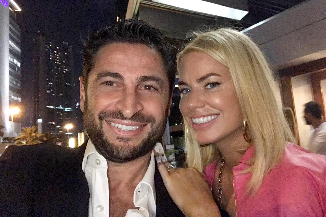 Has Caroline stanbury simply separated from her partner?