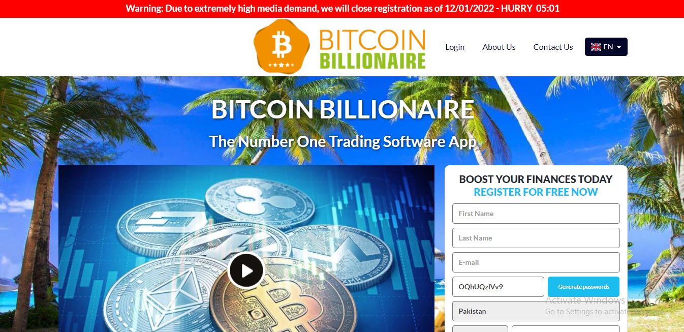 Bitcoin Billionaire Review: Become a Billionaire!