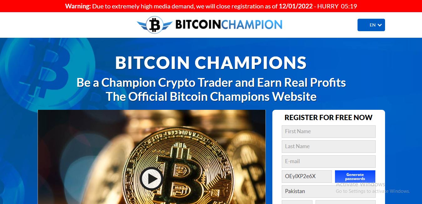 Bitcoin Champion Review: Champion or Not?