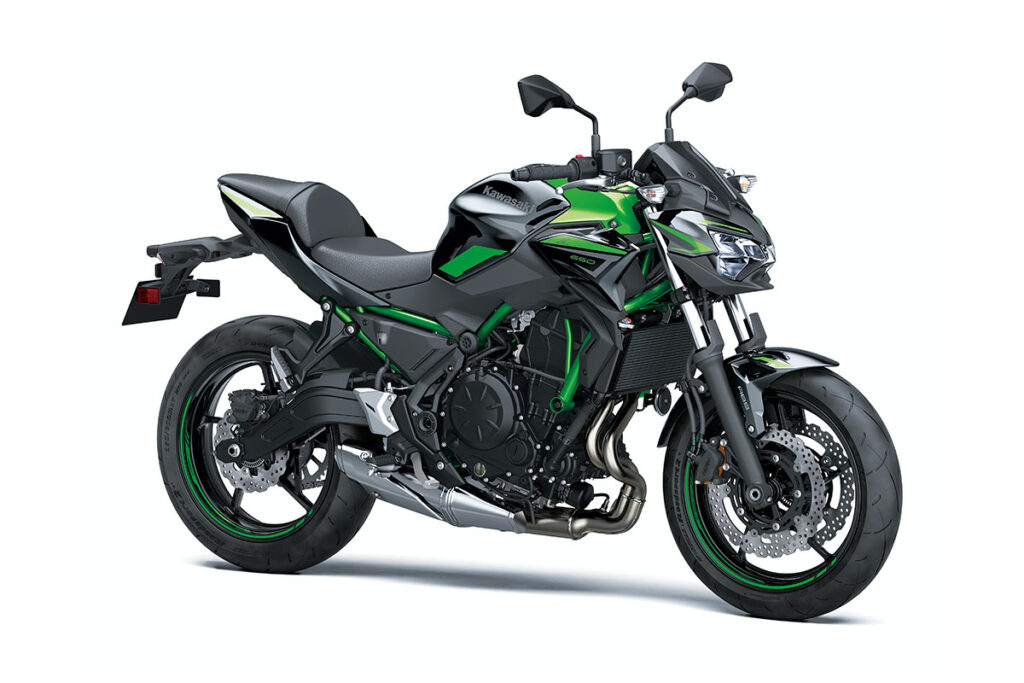 Kawasaki adopts new colors for 2022 line of Z400 and Z650