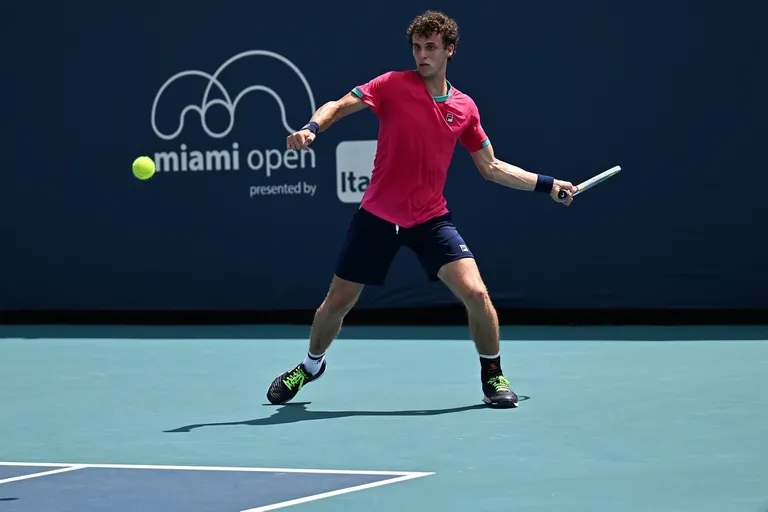 Juan Manuel Cerúndolo beat Kevin Anderson, advanced to the third round of the Miami Masters 1000 and achieved an Argentine mark only surpassed by Juan Martín del Potro