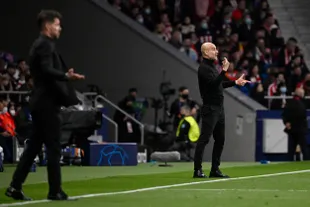 This is how Cholo Simeone and Pep Guardiola lived the game