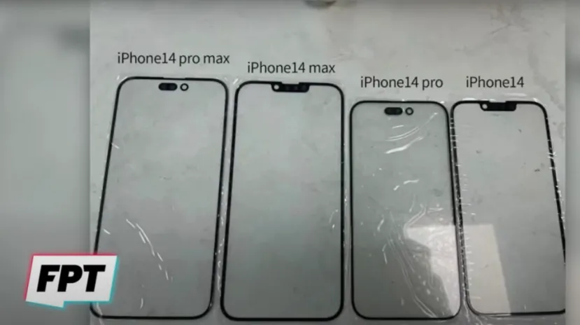 Geeknetic A leak confirms the design of the front of the iPhone 14 2