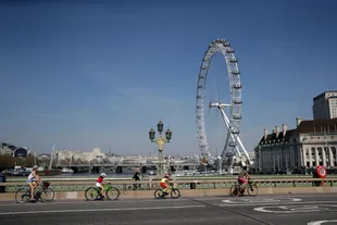 London Eye in London