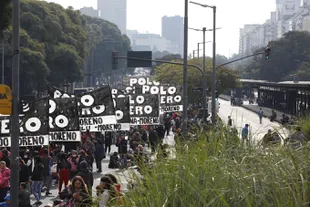 Protests and cuts in the city of Buenos Aires, there is traffic chaos