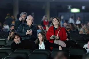 The public at the event "The life is today" at Movistar Arena