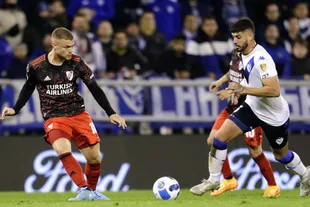 Vélez and River meet again after facing each other in the round of 16 of the Copa Libertadores that was left in the hands of the Liniers team