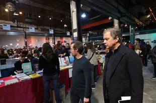 A minister at the Editors' Fair: the Buenos Aires Minister of Culture, Enrique Avogadro, was a jury for the award for bookseller work