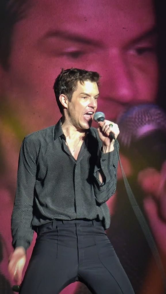 Brandon Flowers singing - Metropolis