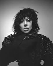 Lady Gaga in a photo of the album Mayhem