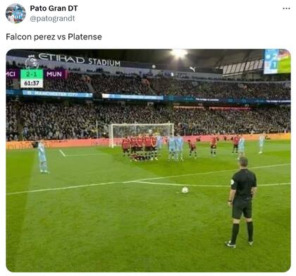 Falcón Pérez was in the center of the controversy and also of the memes