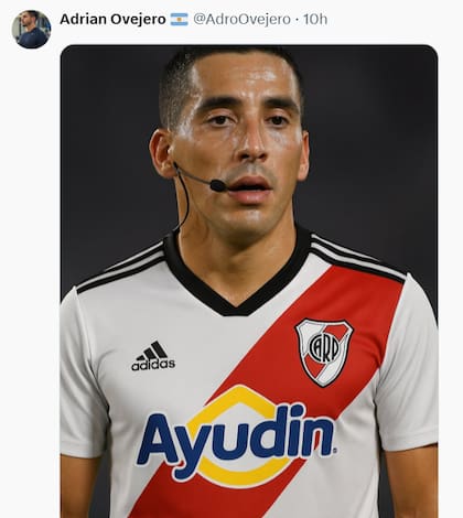 The referee was in the sights of all the memes after the triumph of Platense against River